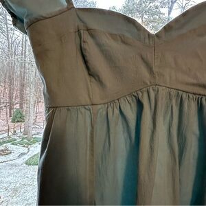 Abercrombie & Fitch Light Blue Dress with Puff Sleeves